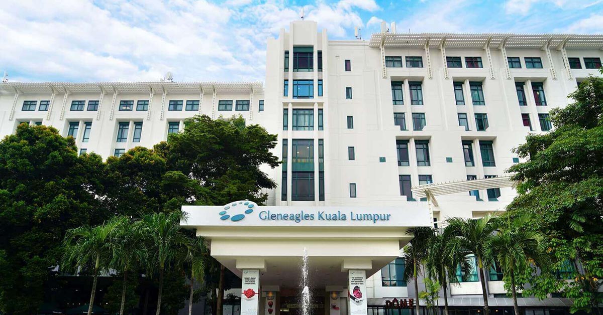 Gleneagles Hospital Kuala Lumpur front shot