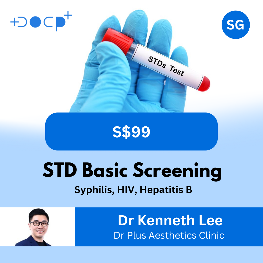 Dr Plus Basic STD screening package